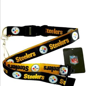 Steelers Double Sided Lanyard